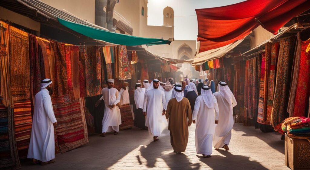 Vestimenta tradicional em Dubai