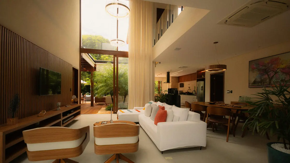 Arquitetura contemporânea e a valorização de ambientes com luz natural