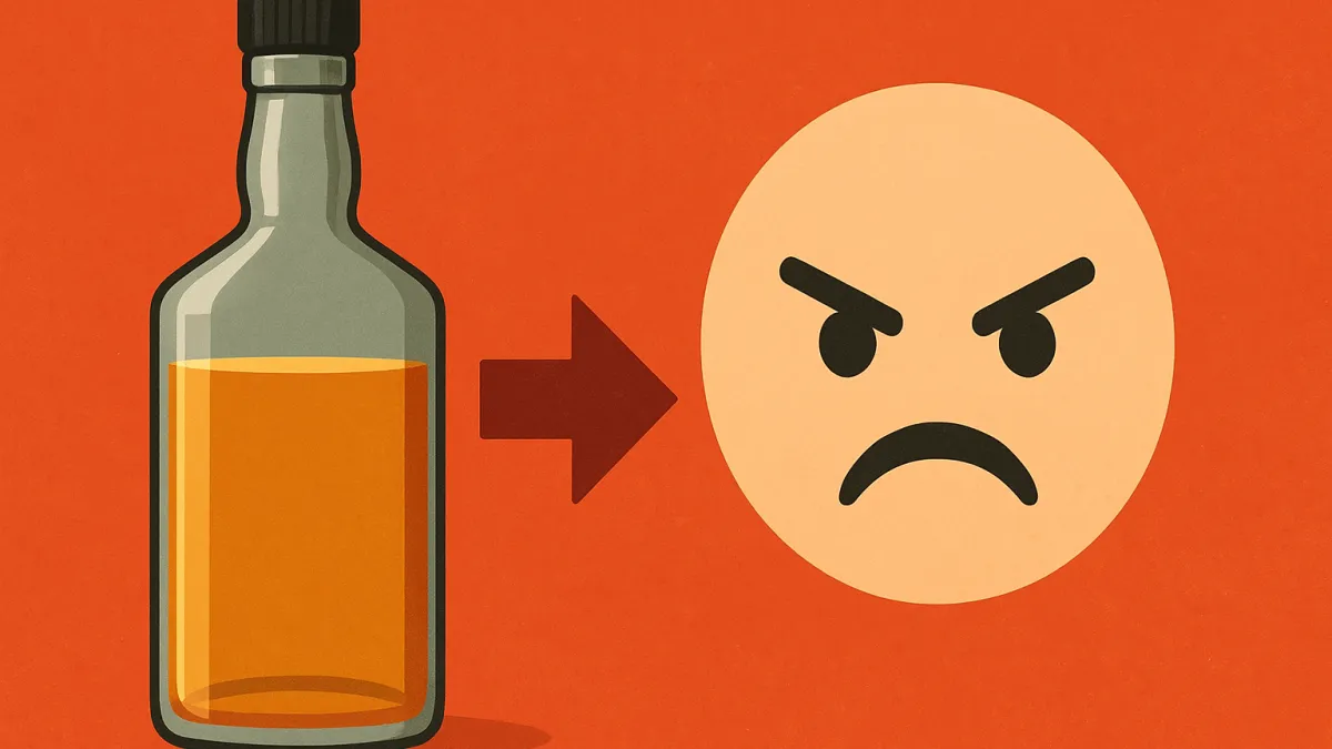 Álcool e irritação: como controlar a raiva sem descontar