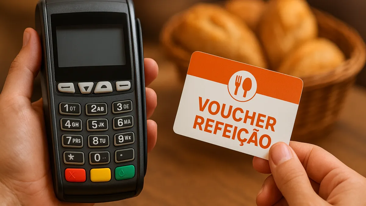 Quais maquininhas aceitam voucher/refeição – e o que isso significa para padarias e restaurantes