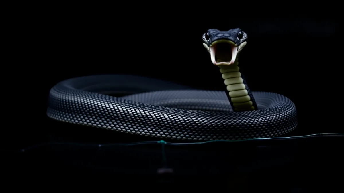 Significado de Sonhar com Cobra Preta: Interpretação