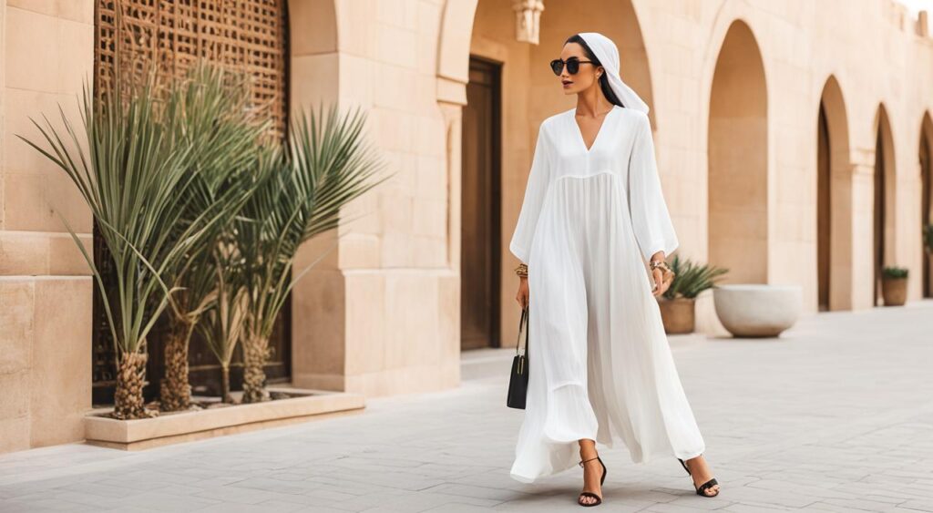 roupas adequadas para o clima em Dubai