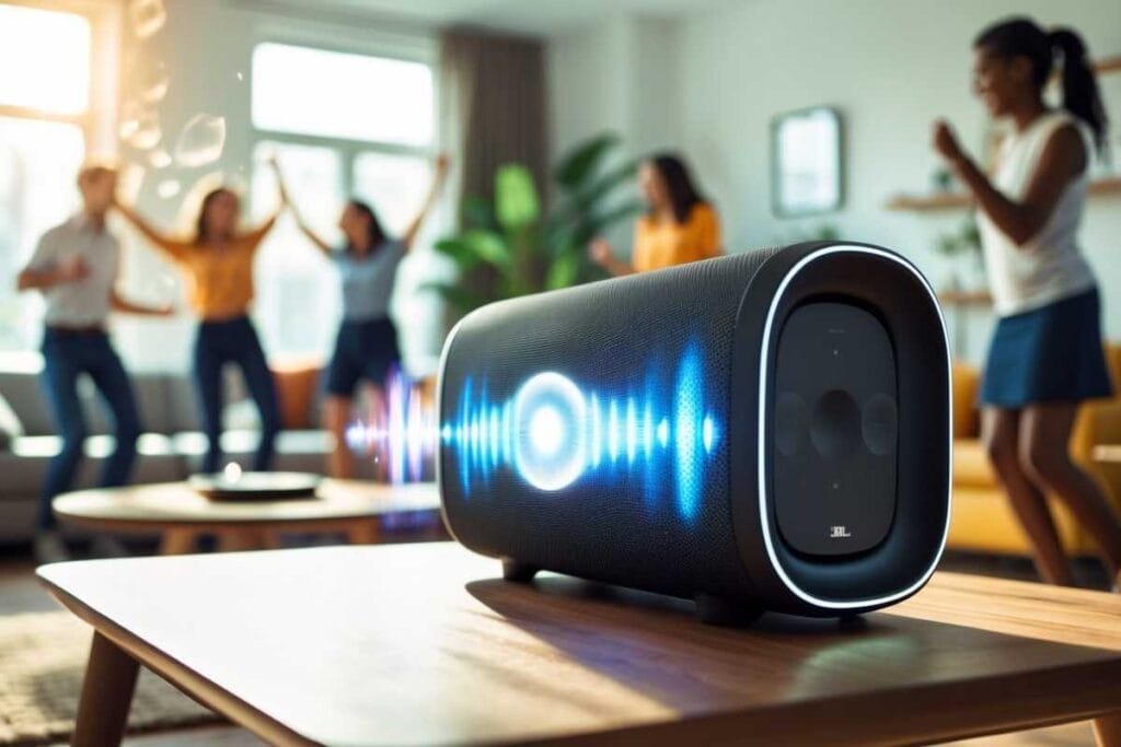 Caixa de som JBL: som potente e clareza para animar qualquer ambiente