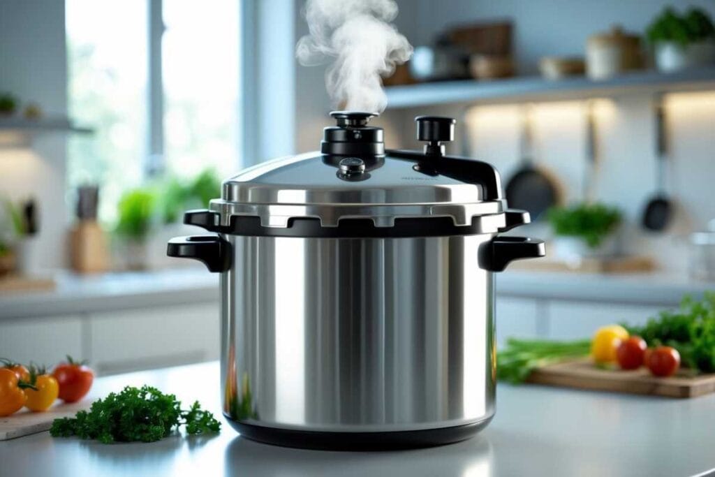 Panela de pressão: segurança e rapidez para cozinhar com eficiência Panela de pressão: segurança e rapidez para cozinhar com eficiência