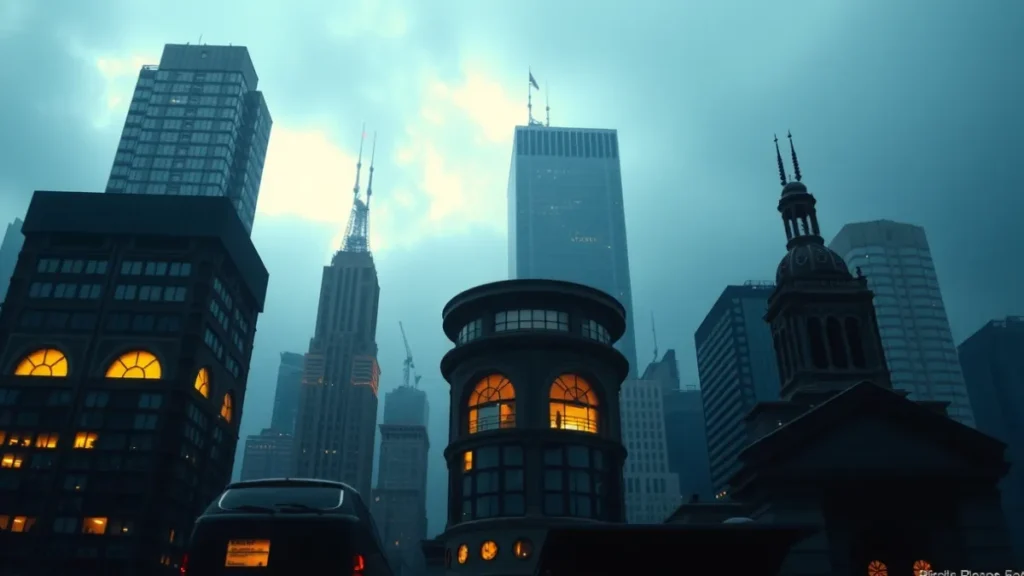 A cidade de Gotham na visão sombria de Christopher Nolan A cidade de Gotham na visão sombria de Christopher Nolan