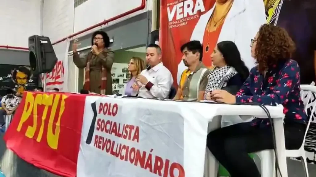 PSTU oficializa chapa com Hertz Dias e Vera Lúcia PSTU oficializa chapa com Hertz Dias e Vera Lúcia