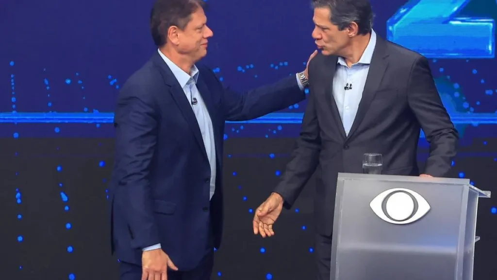 Debate Tarcísio x Haddad: prévia de 2030 com excesso de números Debate Tarcísio x Haddad: prévia de 2030 com excesso de números